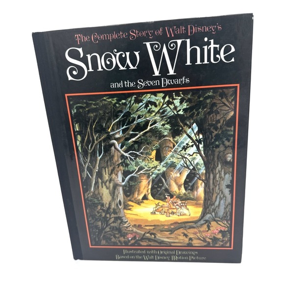 Disney Other - Complete Story Of Walt Disneys Snow White and The Seven Dwarfs HC 1987 1st Ed